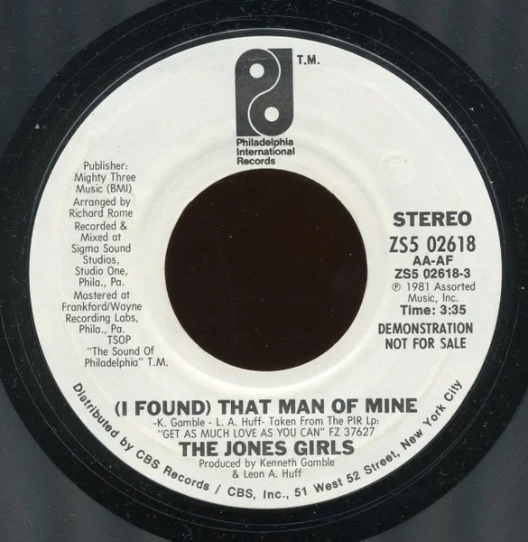 (I Found) That Man Of Mine