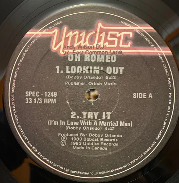 Lookin' Out / Try It (I'm In Love With A Married Man) / Reputation / How To Pick Up Girls