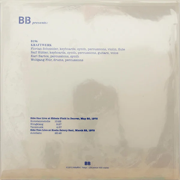 Live At Ebbets Field In Denver, May 22, 1975 / Live At Koeln Satory Saal, March 22, 1975