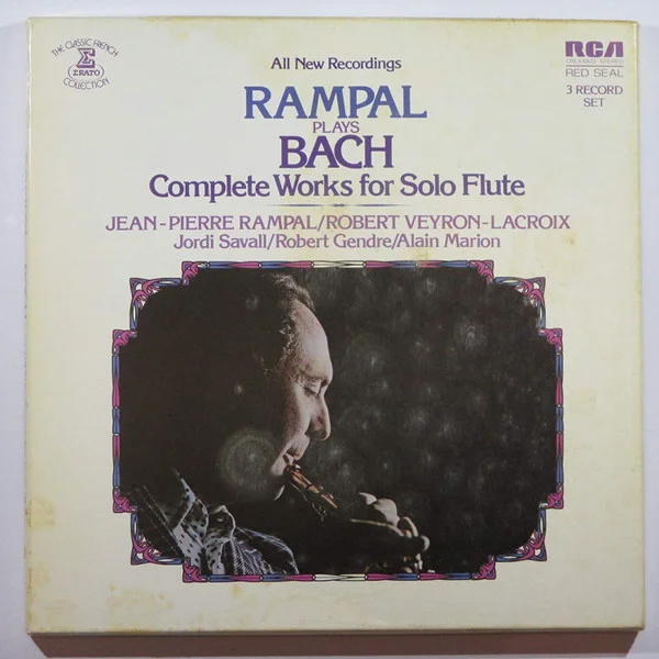 Rampal Plays Bach: Complete Works For Solo Flute