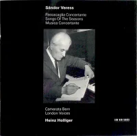 Passacaglia Concertante / Songs Of The Seasons / Musica Concertante