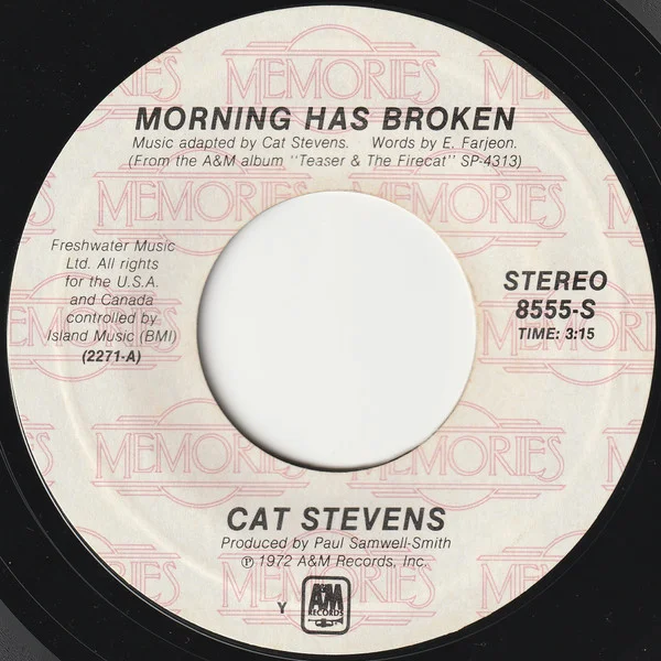 Morning Has Broken / Where Do The Children Play