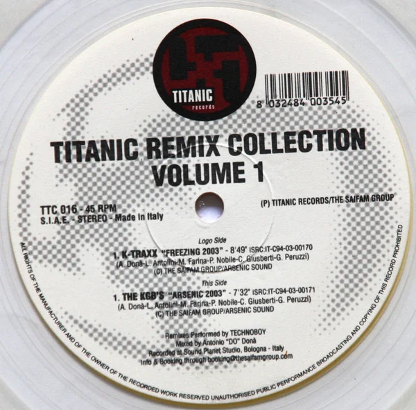 Titanic Remix Collection Volume 1