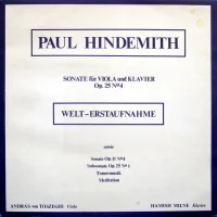 Sonate Für Viola Und Klavier, Op.25 No.4