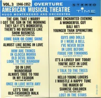 Overture,  American Musical Theatre, Vol. 3 (1946 - 1952)