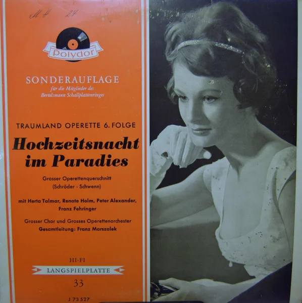 Hochzeitsnacht Im Paradies (Großer Operettenquerschnitt)