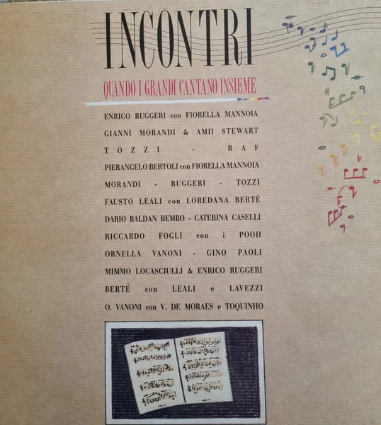 Incontri "Quando I Grandi Cantano Insieme"