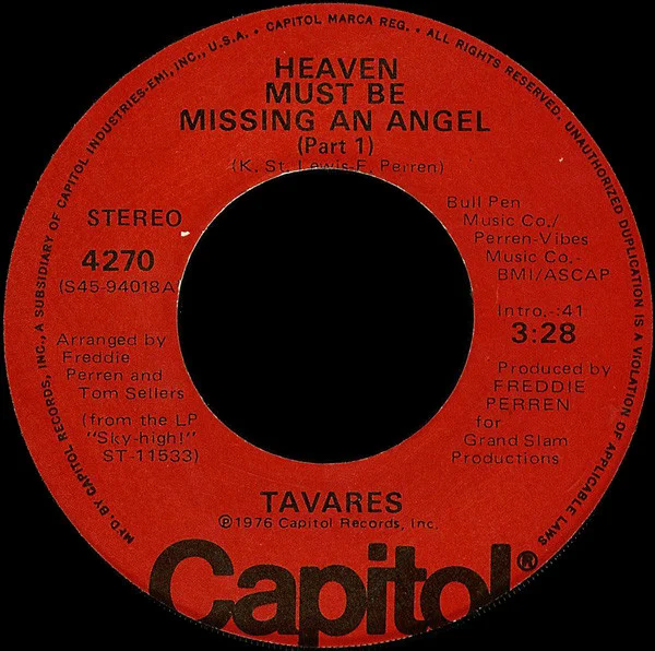 Heaven Must Be Missing An Angel