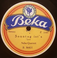 Sonntag Ist's / Gott Grüße Dich!