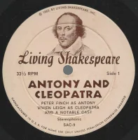 Living Shakespeare: Antony And Cleopatra