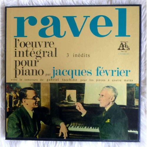 L'Œuvre Intégral Pour Piano par Jacques Février