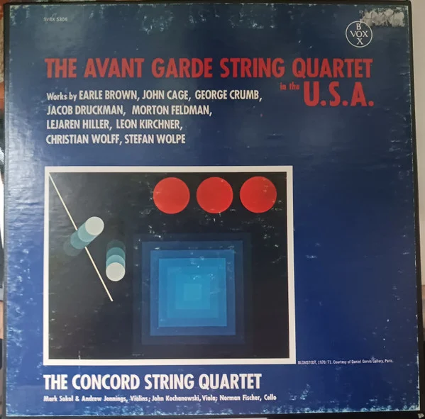 The Avant Garde String Quartet In The U.S.A.