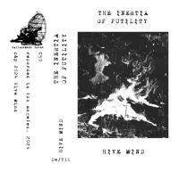 The Inertia Of Futility