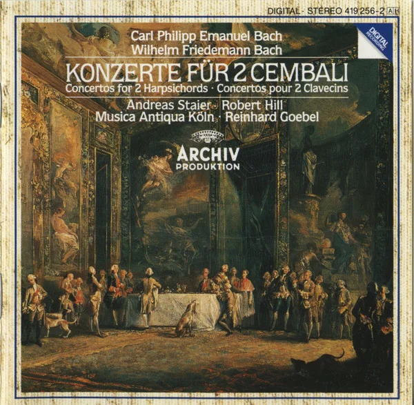 Konzerte Für 2 Cembali = Concertos For 2 Harpsichords = Concertos Pour 2 Clavecins