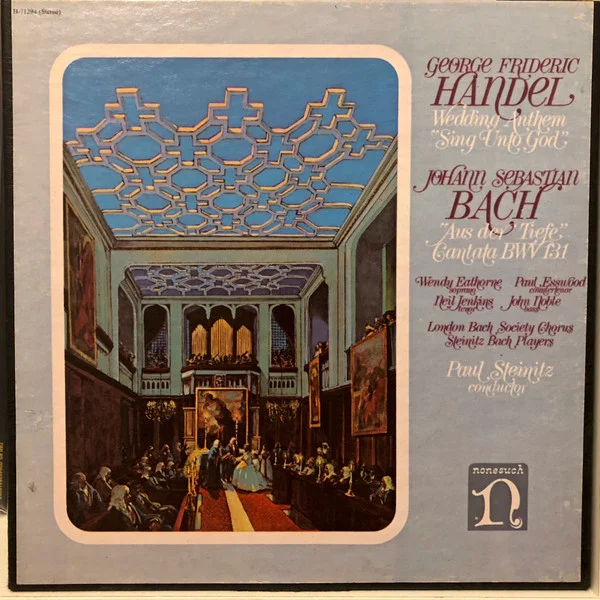 Wedding Anthem "Sing Unto God" / "Aus Der Tiefe" Cantata BWV 131