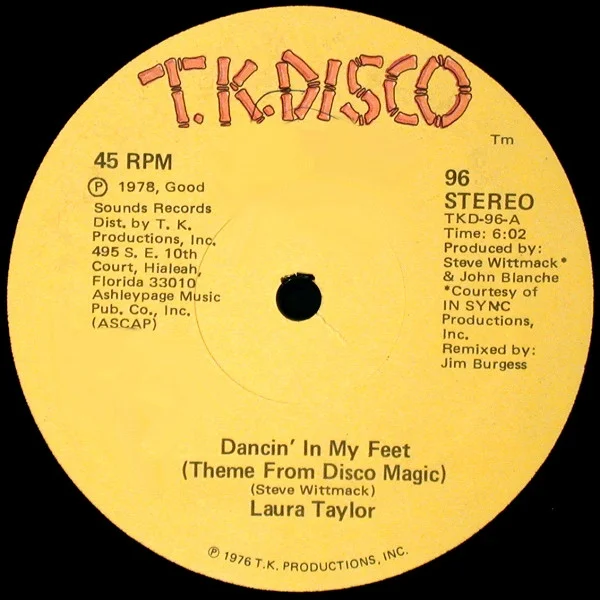 Dancin' In My Feet (Theme From Disco Magic)