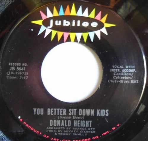 You Better Sit Down Kids / Looking For My Baby