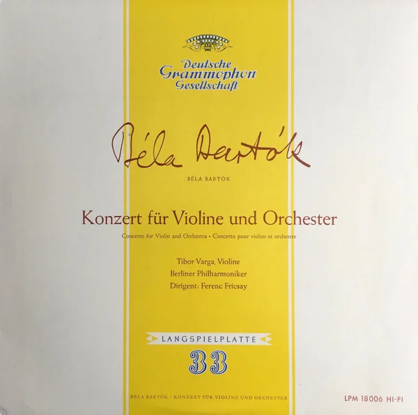Konzert Für Violine Und Orchester