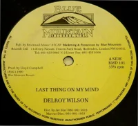 Last Thing On My Mind / More Things