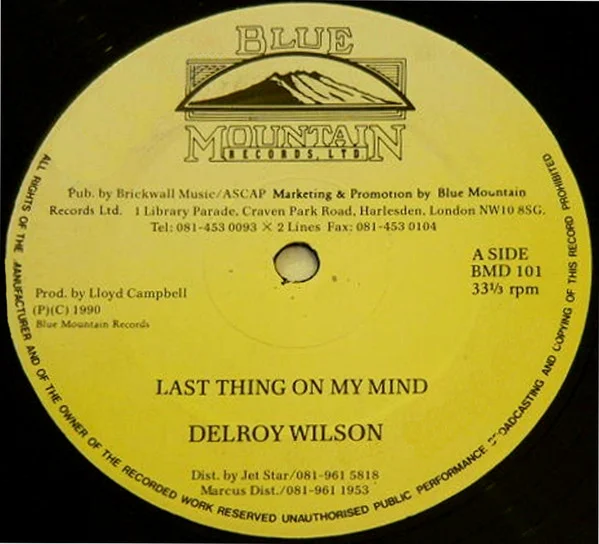 Last Thing On My Mind / More Things