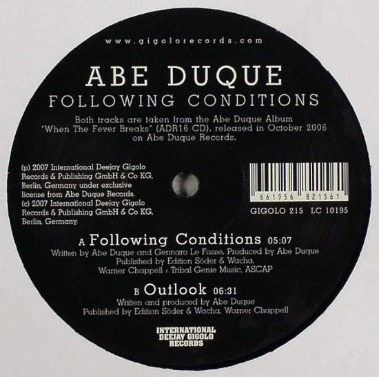 Following Conditions