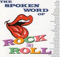 The Spoken Word Of Rock 'N' Roll