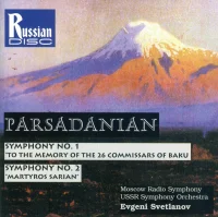 Symphony No. 1 "To the Memory of the 26 Commissars of Baku"; Symphony No. 2 "Martyros Sarian"