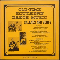 Old-Time Southern Dance Music: Ballads And Songs