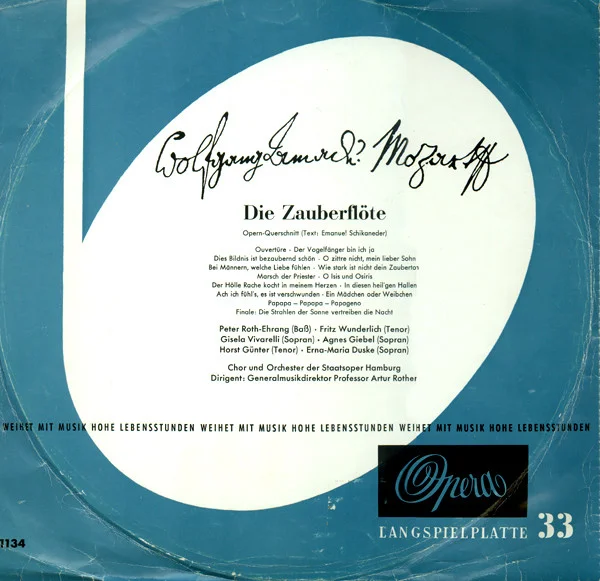 Die Zauberflöte (Opern-Querschnitt)