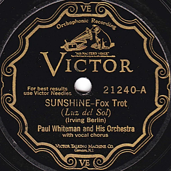 Sunshine / Back In Your Own Back Yard