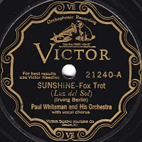 Sunshine / Back In Your Own Back Yard