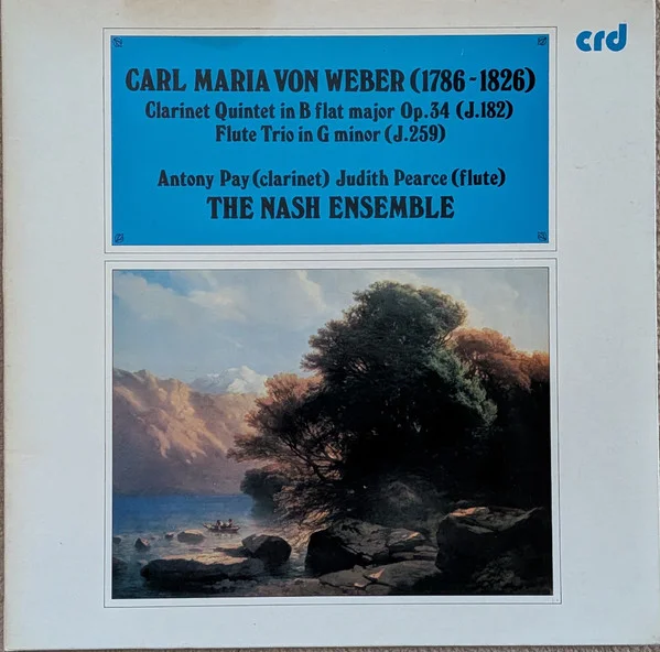Quintet In B Flat Major For Clarinet, Two Violins, Viola And Violoncello, Op. 34 (J.182) / Trio In G Minor For Flute, Violoncello And Piano (J.259)