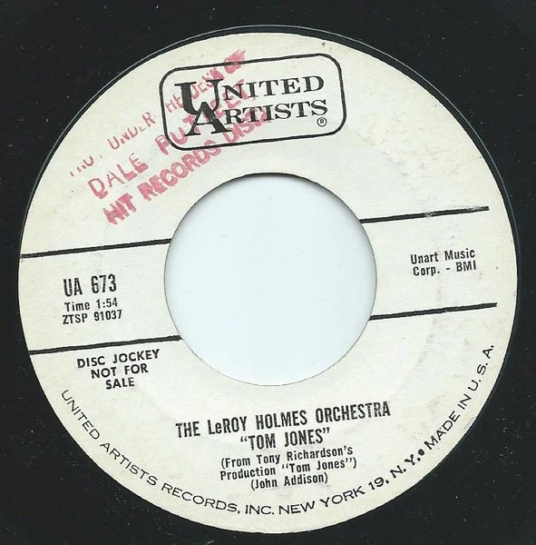Tom Jones / Theme From "The Prize"