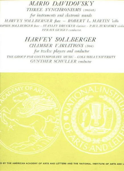 Three Synchronisms / Chamber Variations