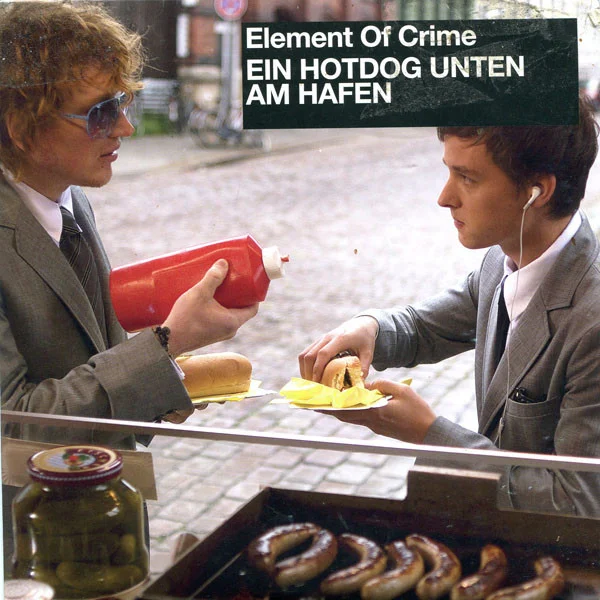 Ein Hotdog Unten Am Hafen