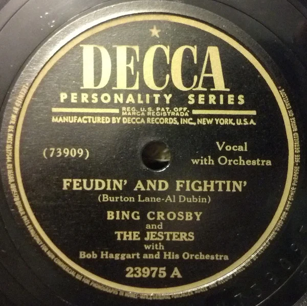 Feudin' And Fightin' / Goodbye, My Lover, Goodbye