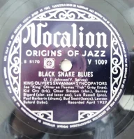 Too Bad / Black Snake Blues