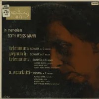 Telemann: Sonatas in C minor & E minor / Pepusch: Sonata in F major / Scarlatti: Sonata in F major