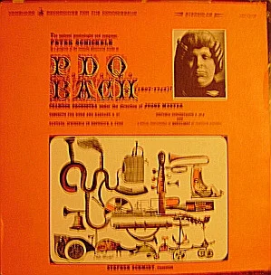 Peter Schickele Presenting P.D.Q. Bach (1807-1742)? Chamber Orchestra Under The Direction Of Jorge Mester