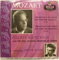 Concerto No. 13 In C Major (K.415) / Concerto No 20 In D Minor (K.466) For Piano And Orchestra
