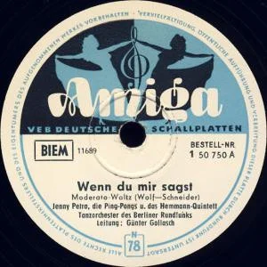 Wenn Du Mir Sagst / Leb' Wohl, André
