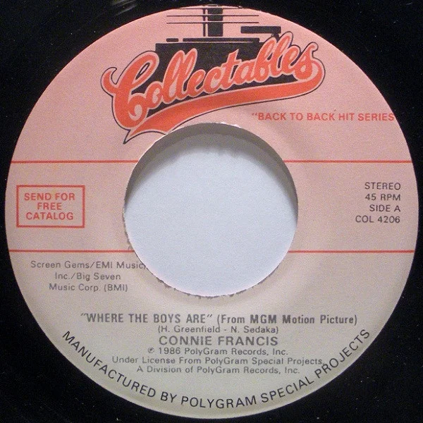 Where The Boys Are / Who's Sorry Now
