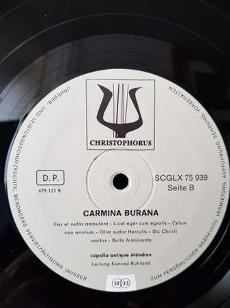Carmina Burana (Aus Handschriften Des 13. Jahrhunderts)
