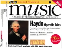 Operatic Arias