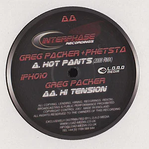 Hot Pants (2008 Rmx) / Hi Tension