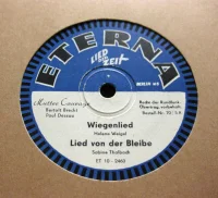 Wiegenlied / Lied Von Der Bleibe / Mutter Courages Lied II