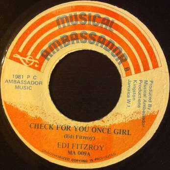 Check For You Once Girl / Check Dis Ya Dub