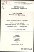 Prehistoric Extraction