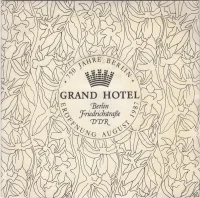 Grand Hotel / Impressionen