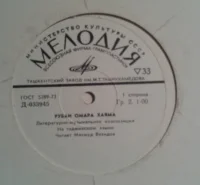 Рубаи Омара Хаяма